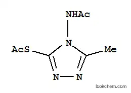 S-(4-(Acetylamino)-5-methyl-4H-1,2,4-triazol-3-yl) ethanethioate