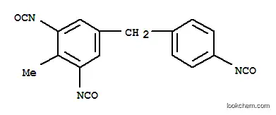 Molecular Structure of 82137-75-5 (5-(p-isocyanatobenzyl)-2-methyl-m-phenylene diisocyanate)