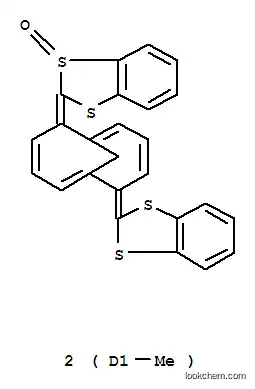 Molecular Structure of 82801-75-0 ((2E)-4-methyl-2-[(7Z)-7-(4-methyl-1,3-benzodithiol-2-ylidene)bicyclo[4.4.1]undeca-1(10),3,5,8-tetraen-2-ylidene]-1,3-benzodithiole 1-oxide)
