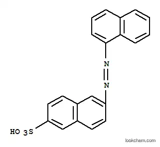 Molecular Structure of 83006-50-2 (6-(1-naphthylazo)naphthalene-2-sulphonic acid)