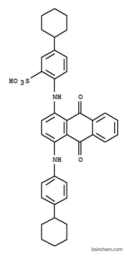 Molecular Structure of 83027-36-5 (5-cyclohexyl-2-[[4-[(4-cyclohexylphenyl)amino]-9,10-dihydro-9,10-dioxo-1-anthryl]amino]benzenesulphonic acid)