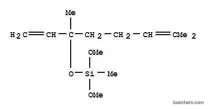 Molecular Structure of 83863-55-2 ([(1,5-dimethyl-1-vinyl-4-hexenyl)oxy]dimethoxymethylsilane)