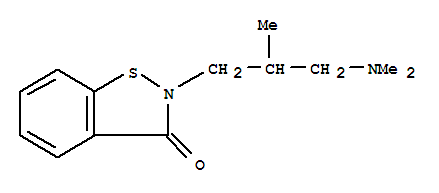 1,2-Benzisothiazol-3(2H)-one,2-[3-(dimethylamino)-2-methylpropyl]-