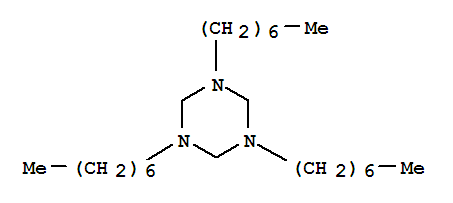 84604-93-3,1,3,5-triheptylhexahydro-1,3,5-triazine,1,3,5-triheptylhexahydro-1,3,5-triazine