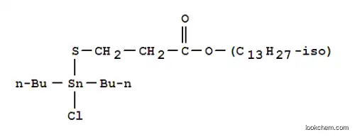Molecular Structure of 84788-16-9 (isotridecyl 3-[(dibutylchlorostannyl)thio]propionate)