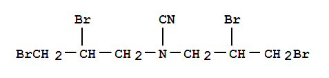 84852-51-7,bis(2,3-dibromopropyl)cyanamide,bis(2,3-dibromopropyl)cyanamide