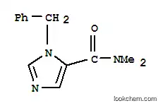 Molecular Structure of 850429-56-0 (N,N-DIMETHYL 1-BENZYL-1H-IMIDAZOLE-5-CARBOXAMIDE)