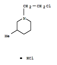 Piperidine,1-(2-chloroethyl)-3-methyl-, hydrochloride (1:1)