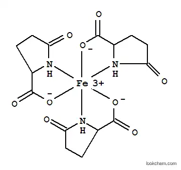 Molecular Structure of 85136-49-8 (Iron,tris(5-oxoprolinato-kN1,kO2)- (9CI))