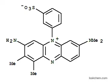 Molecular Structure of 85567-47-1 (3-amino-1,2-dimethyl-7-(dimethylamino)-5-(3-sulphonatophenyl)phenazinium)