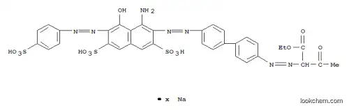 Molecular Structure of 85750-01-2 (1-ethyl trihydrogen 2-[[4'-[[1-amino-8-hydroxy-3,6-disulphonato-7-[(4-sulphonatophenyl)azo]-2-naphthyl]azo][1,1'-biphenyl]-4-yl]azo]acetoacetate, sodium salt)