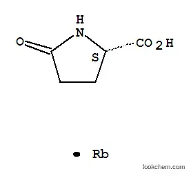 Molecular Structure of 85959-40-6 (rubidium 5-oxo-L-prolinate)