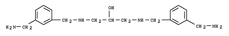 1,3-bis[[[3-(aminomethyl)phenyl]methyl]amino]propan-2-ol