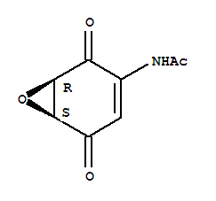 89020-31-5,Acetamide,N-[(1R,6S)-2,5-dioxo-7-oxabicyclo[4.1.0]hept-3-en-3-yl]-,Acetamide,N-(2,5-dioxo-7-oxabicyclo[4.1.0]hept-3-en-3-yl)-, (1R)-;7-Oxabicyclo[4.1.0]heptane, acetamide deriv.; MT 36531