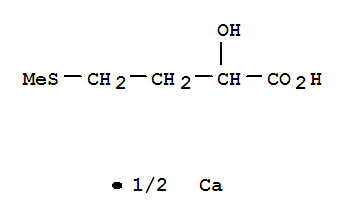 Butanoic acid,2-hydroxy-4-(methylthio)-, calcium salt (2:1)(922-50-9)