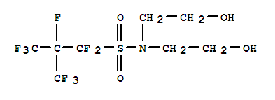 1-Propanesulfonamide,1,1,2,3,3,3-hexafluoro-N,N-bis(2-hydroxyethyl)-2-(trifluoromethyl)-
