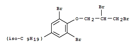 93803-84-0,1,3-dibromo-2-(2,3-dibromopropoxy)-5-isononylbenzene,1,3-dibromo-2-(2,3-dibromopropoxy)-5-isononylbenzene