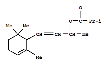93982-70-8,Propanoic acid,2-methyl-, 1-methyl-3-(2,6,6-trimethyl-2-cyclohexen-1-yl)-2-propen-1-yl ester,Propanoicacid, 2-methyl-, 1-methyl-3-(2,6,6-trimethyl-2-cyclohexen-1-yl)-2-propenylester (9CI)