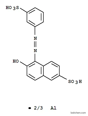 Molecular Structure of 94021-05-3 (dialuminium tris[6-hydroxy-5-[(3-sulphonatophenyl)azo]naphthalene-2-sulphonate])