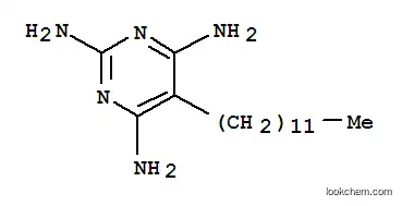 Molecular Structure of 94087-76-0 (5-dodecylpyrimidine-2,4,6-triamine)