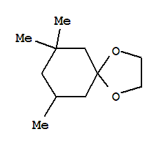941-29-7,7,7,9-Trimethyl-1,4-dioxaspiro[4.5]decane,3,3,5-Trimethylcyclohexanoneethylene acetal