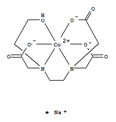 Cobaltate(1-),[N-[2-[bis(carboxymethyl)amino]ethyl]-N-(2-hydroxyethyl)glycinato(3-)]-, sodium(9CI)