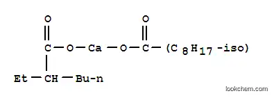 Molecular Structure of 94247-33-3 (Calcium,(2-ethylhexanoato-O)(isononanoato-O)- (9CI))