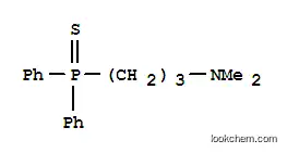 Molecular Structure of 962-96-9 (3-(diphenylphosphorothioyl)-N,N-dimethylpropan-1-amine)