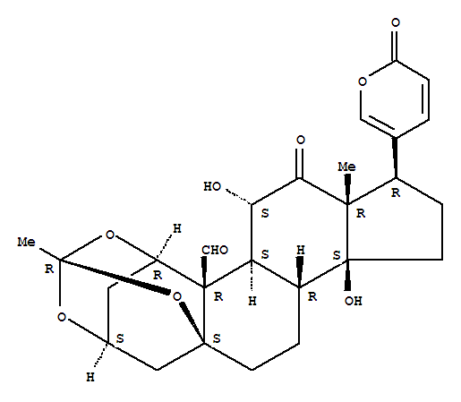 Bufa-20,22-dienolide,1,3,5-[(1R)-ethylidynetris(oxy)]-11,14-dihydroxy-12,19-dioxo-, (1b,3b,5b,11a)- (9CI)