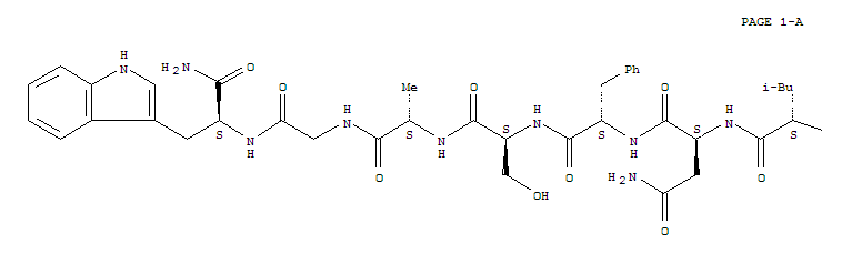 Adipokinetic hormone II(Locusta migratoria) (9CI)