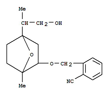 Benzonitrile,2-[[[4-(2-hydroxy-1-methylethyl)-1-methyl-7-oxabicyclo[2.2.1]hept-2-yl]oxy]methyl]-