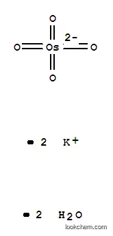Molecular Structure of 10022-66-9 (Potassium osmate(VI) dihydrate)