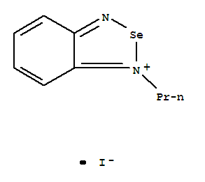 Molecular Structure of 10023-00-4 (2,1,3-Benzoselenadiazolium,1-propyl-, iodide (1:1))