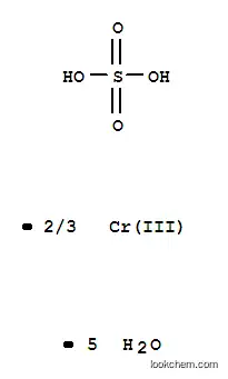 Molecular Structure of 10031-37-5 (CHROMIUM SULFATE)