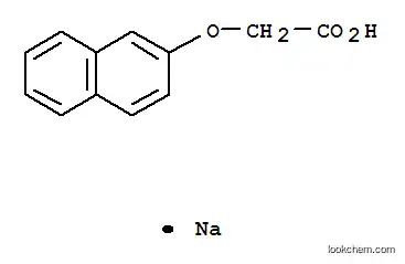Molecular Structure of 10042-71-4 (BETA-NAPHTHOXYACETIC ACID SODIUM SALT)