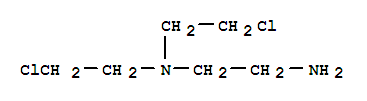Molecular Structure of 100517-14-4 (1,2-Ethanediamine,N1,N1-bis(2-chloroethyl)-)