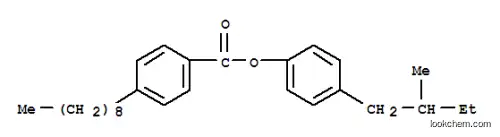 Molecular Structure of 100545-69-5 (4-(2-methylbutyl)phenyl 4-nonylbenzoate)