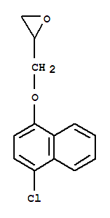 61396-63-2,4-chloronaphthyl glycidyl ether,Oxirane,[[(4-chloro-1-naphthalenyl)oxy]methyl]- (9CI); 4-Chloronaphthylglycidol ether;CGE(N); CGE(N) 1