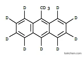 Molecular Structure of 6406-97-9 (9-METHYLANTHRACENE-D12)