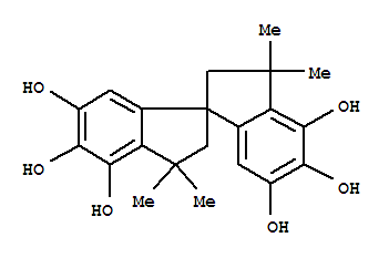 1,1-Spirobi(1H-indene)-4,4,5,5,6,6-hexol,2,2,3,3-tetrahydro-3,3,3,3-tetramethyl