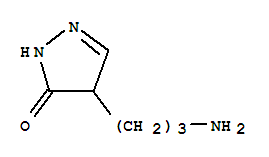 4-(3-Aminopropyl)-2,4-dihydro-3H-pyrazol-3-one 7032-17-9