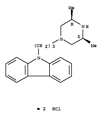 9-[3-(CIS-3,5-DIMETHYL-1-PIPERAZINYL)PROPYL]-9H-CARBAZOLE DIHYDROCHLORIDE