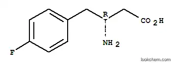 Molecular Structure of 763073-51-4 ((R)-3-AMINO-4-(4-FLUOROPHENYL)BUTANOIC ACID)