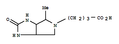 Pyrrolo[3,4-d]imidazole-5(1H)-butyricacid, hexahydro-4-methyl-2-oxo-, stereoisomer (8CI)