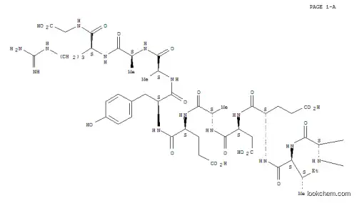 Molecular Structure of 81156-93-6 (ARG-ARG-LEU-ILE-GLU-ASP-ALA-GLU-TYR-ALA-ALA-ARG-GLY)