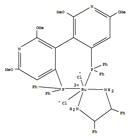 Dichloro[(S)-(-)-2,2',6,6'-tetraMethoxy-4,4'-bis(diphenylphosphino)-3,3'-bipyridine][(1S,2S)-(-)-1,2-diphenylethylenediaMine]rutheniuM(II), Min. 95%