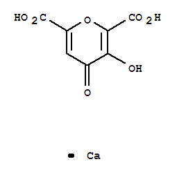 4H-Pyran-2,6-dicarboxylicacid, 3-hydroxy-4-oxo-, calcium salt (1:1)