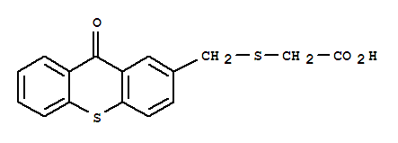 Acetic acid,2-[[(9-oxo-9H-thioxanthen-2-yl)methyl]thio]-