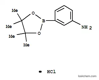 Molecular Structure of 850567-51-0 (3-AMINOBENZENEBORONIC ACID, PINACOL ESTER HYDROCHLORIDE)