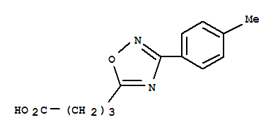 4-[3-(4-methylphenyl)-1,2,4-oxadiazol-5-yl]butanoic acid(SALTDATA: FREE)